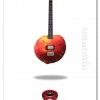 LINE6 Peach "Guitar as Object" Print Ad